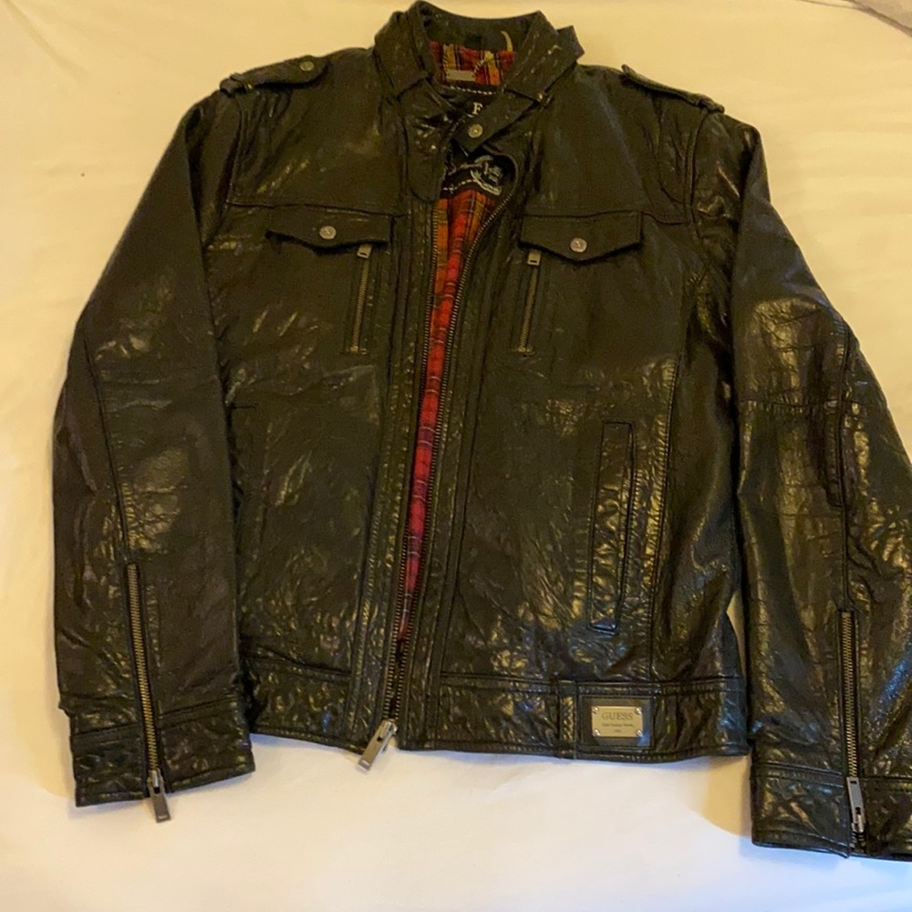 Guess soft leather Jacket